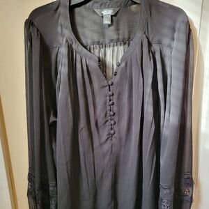 Vera Wang black blouse